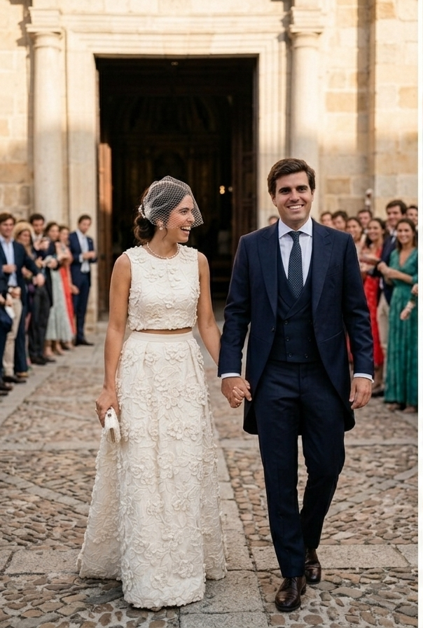 Un vestido antibride de alta costura: la historia de Covadonga