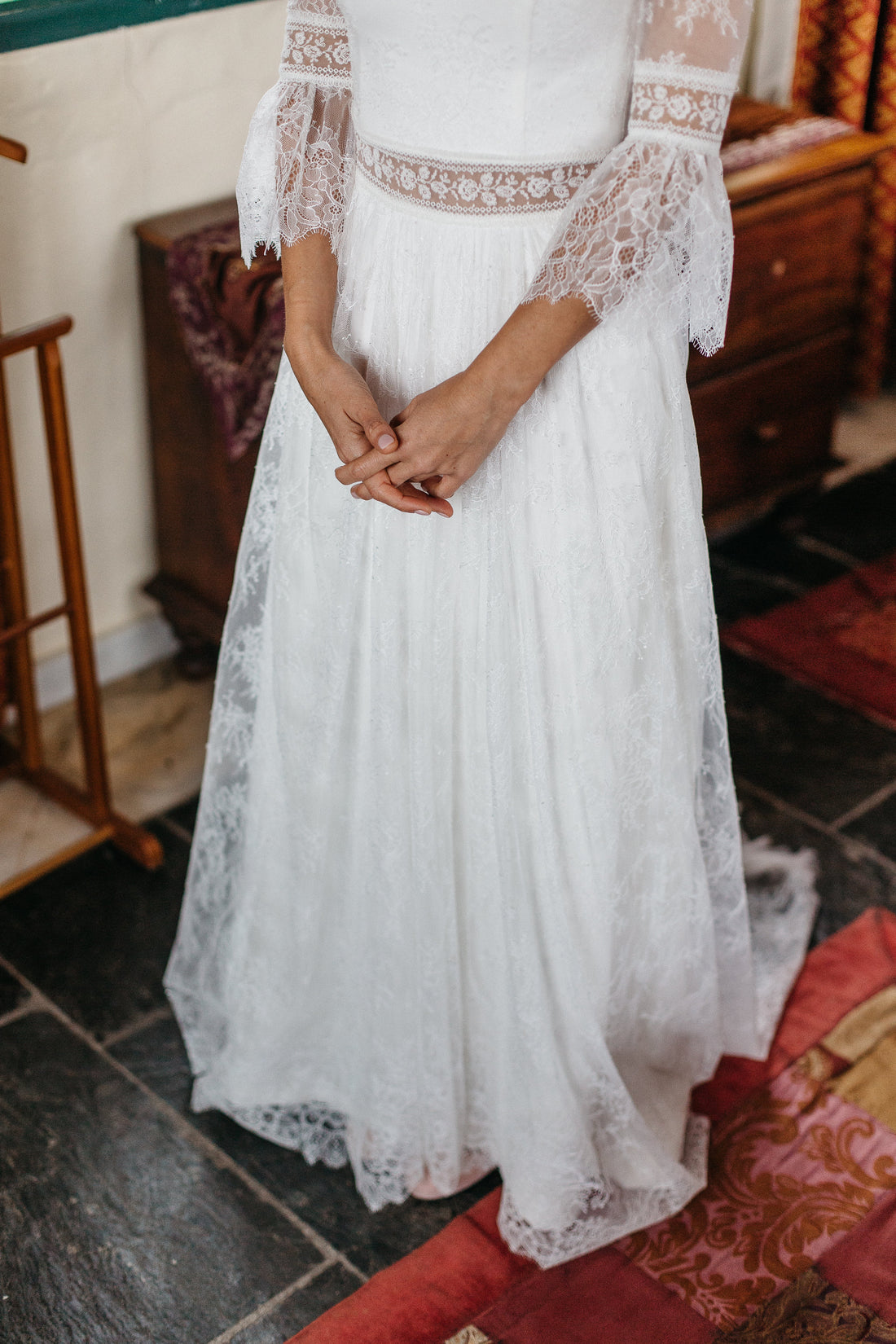 Vestido de Novia Boho-chic para Jimena - diseño exclusivo de Masum Karimi - Masum Karimi