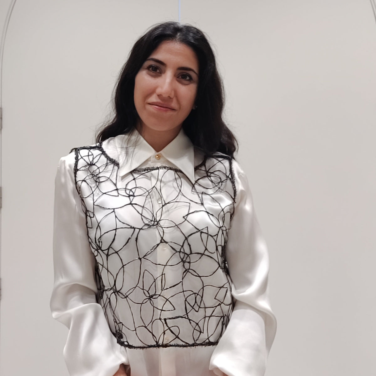 Diseñadora de moda Masum Karimi