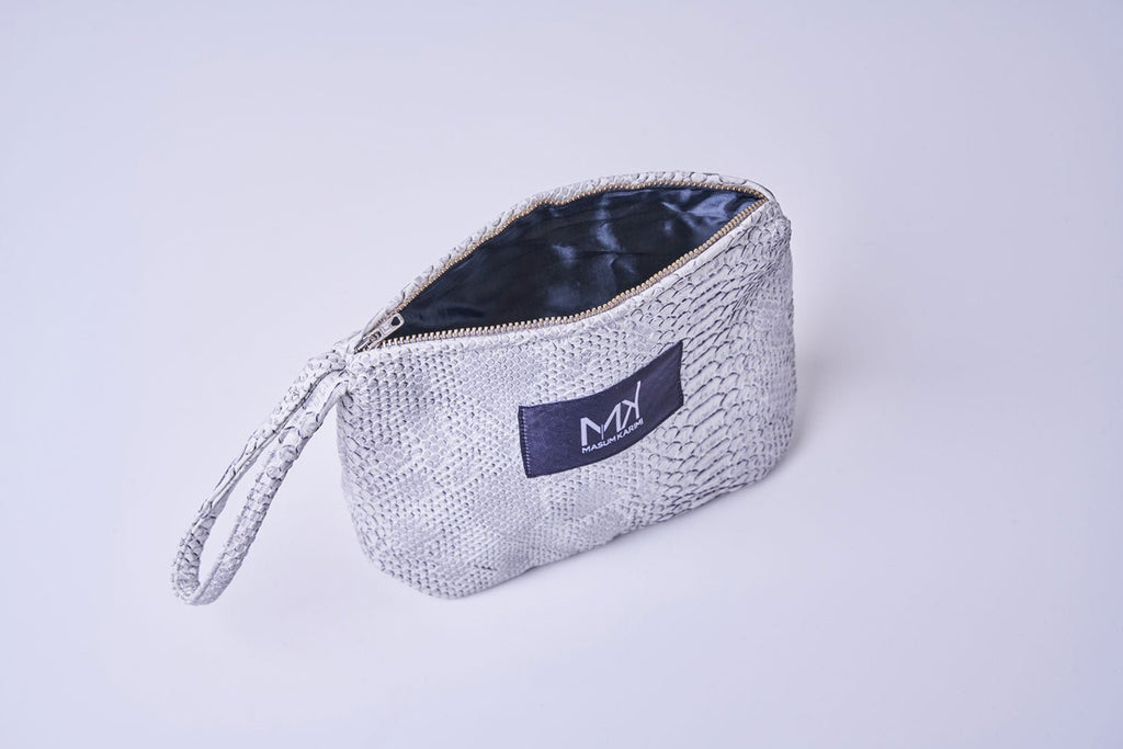Bolso de mano Piel Vegana Blanco - Masum Karimi