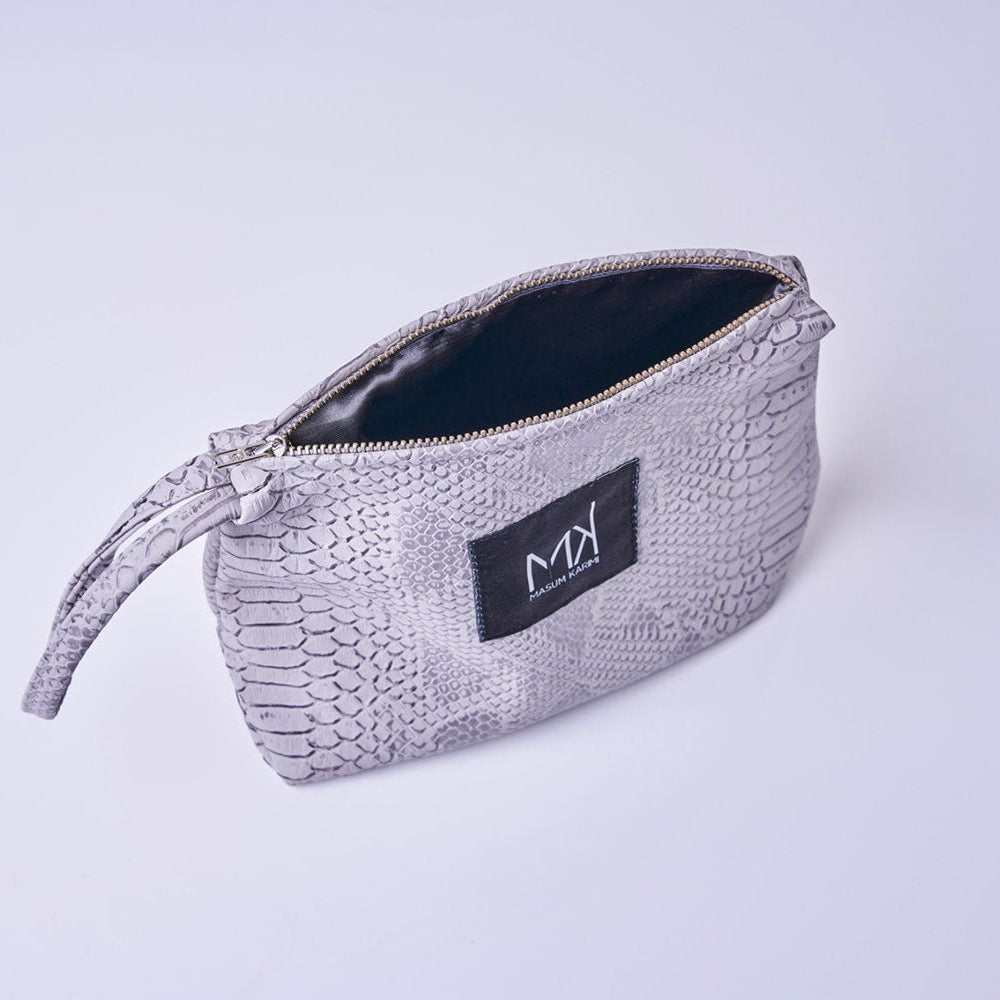 Bolso de mano Piel Vegana Gris - Masum Karimi