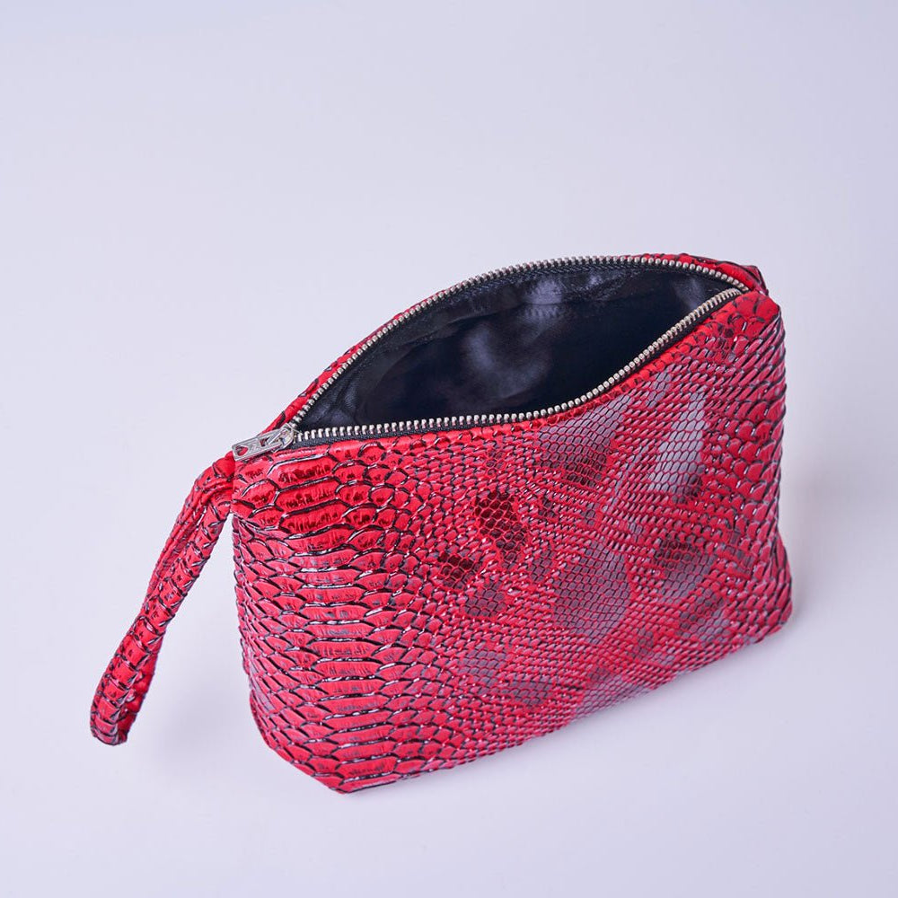 Bolso de mano Piel Vegana Rojo - Masum Karimi