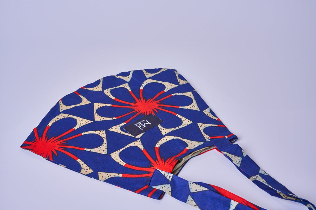 Bolso Tote Flor Azul - Masum Karimi