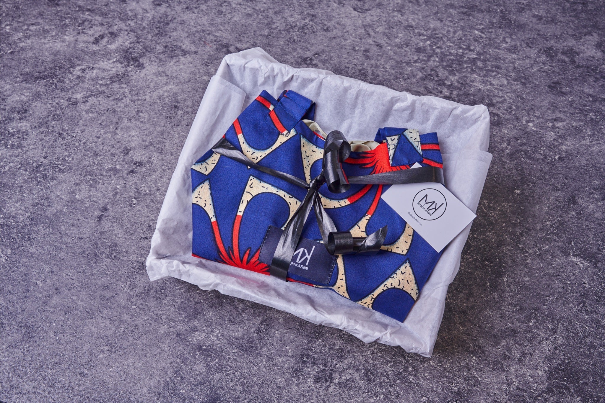 Bolso Tote Flor Azul - Masum Karimi