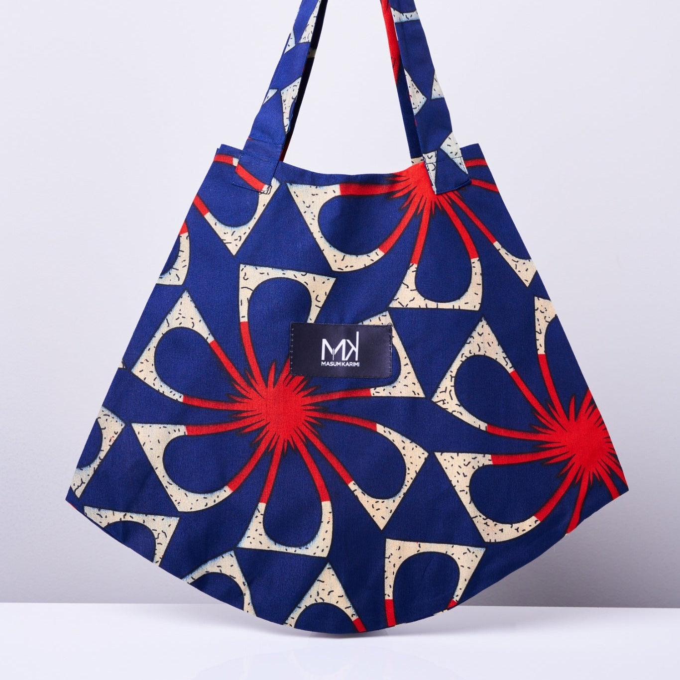 Bolso Tote Flor Azul - Masum Karimi