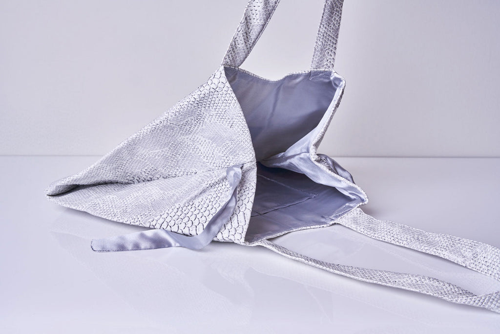 Bolso Tote Piel Vegana Blanco - Masum Karimi