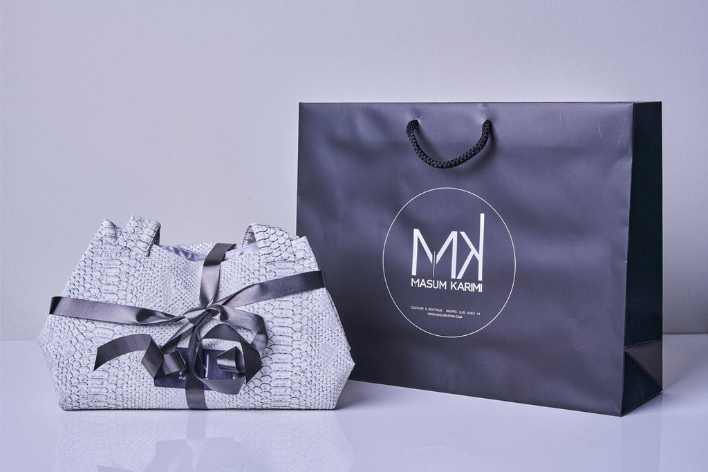 Bolso Tote Piel Vegana Blanco - Masum Karimi