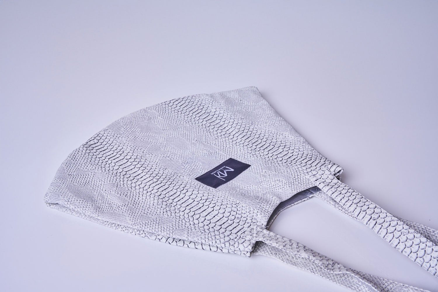 Bolso Tote Piel Vegana Blanco - Masum Karimi