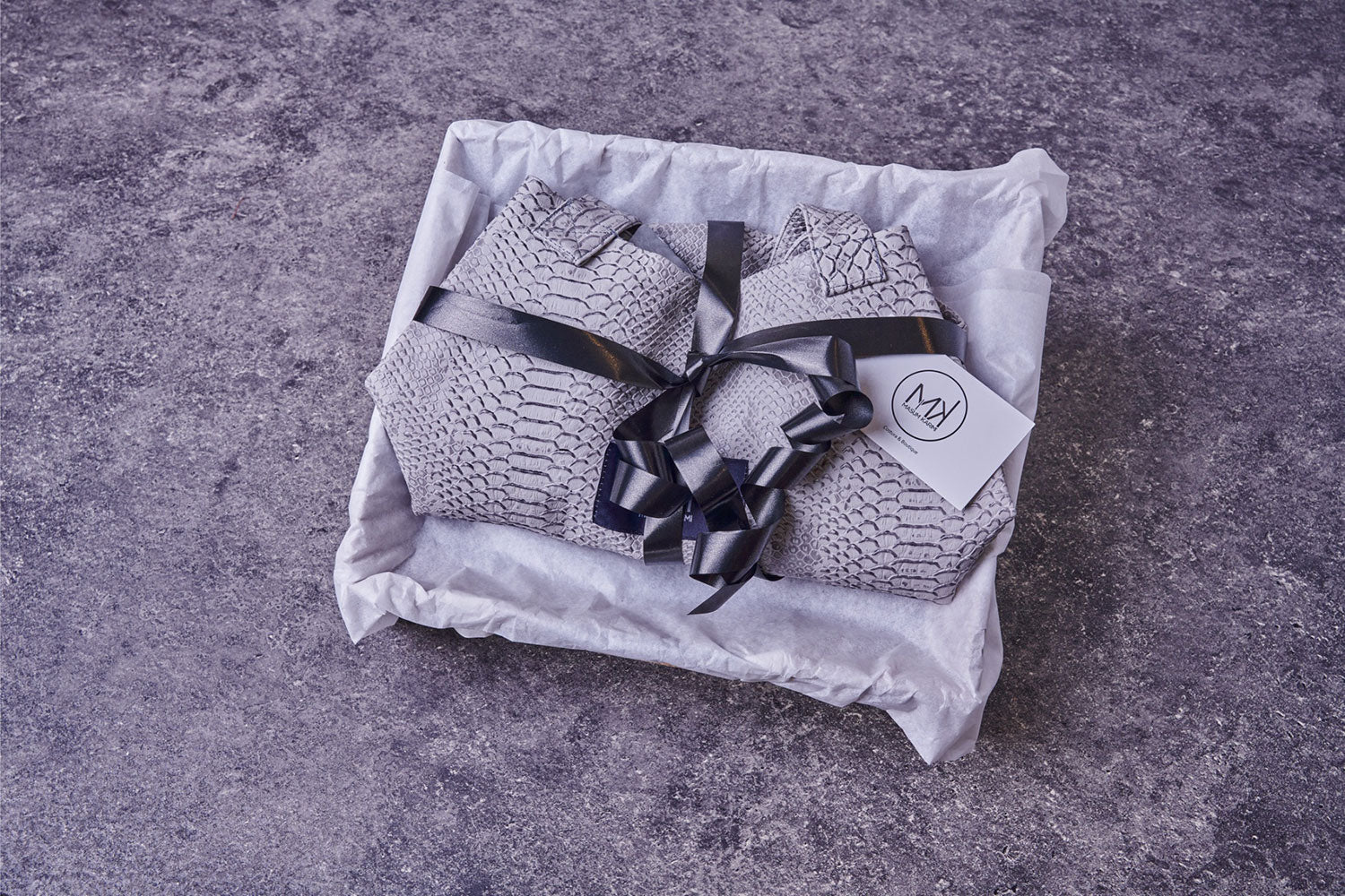 Bolso Tote Piel Vegana Gris - Masum Karimi