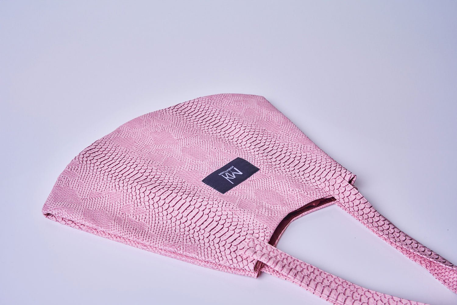 Bolso Tote Piel Vegana Rosa - Masum Karimi