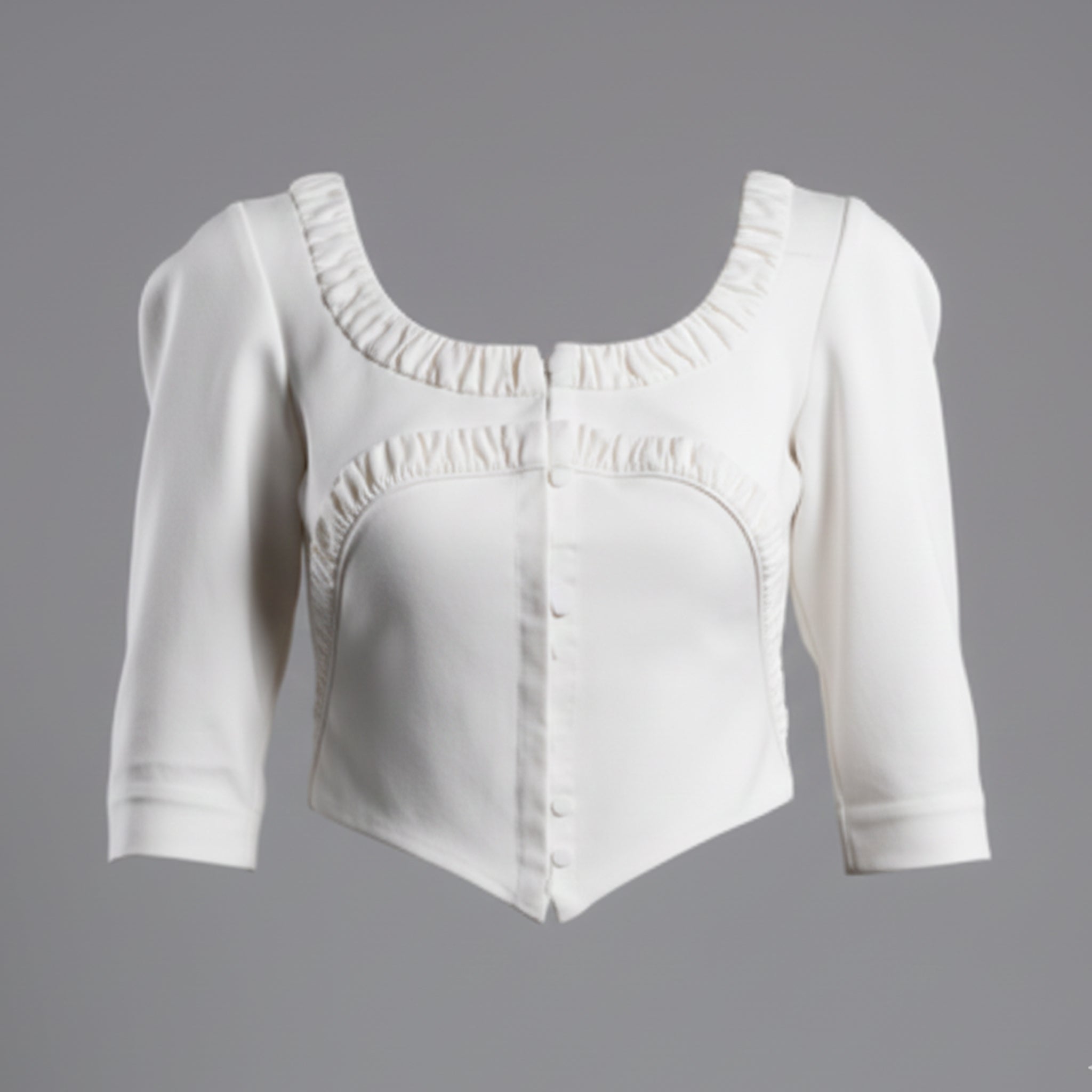 Chaqueta Fantasía con Tiras Fruncidas - Masum Karimi