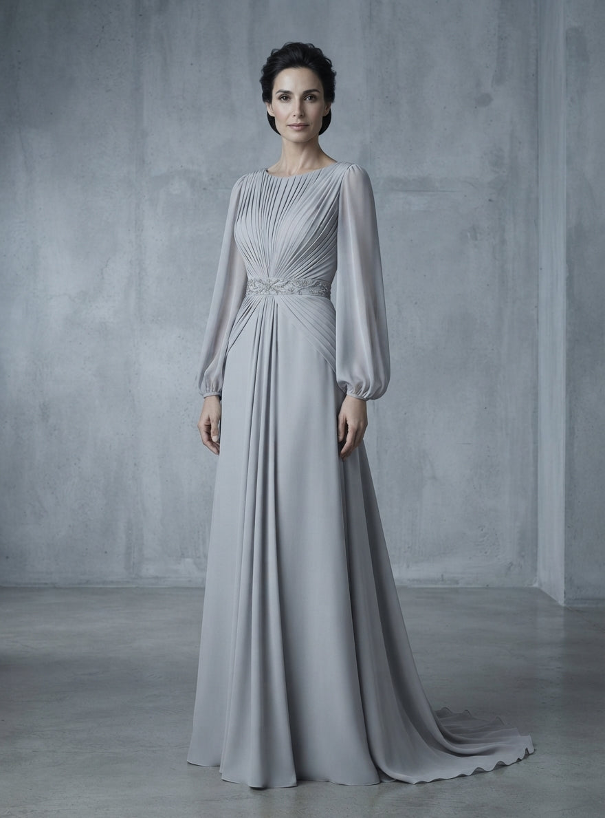 traje madrina elegante