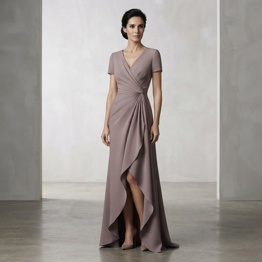 traje madrina sencillo