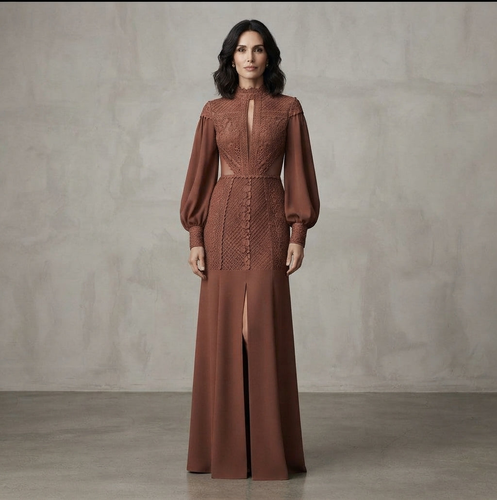 traje madrina estiloso y juvenil