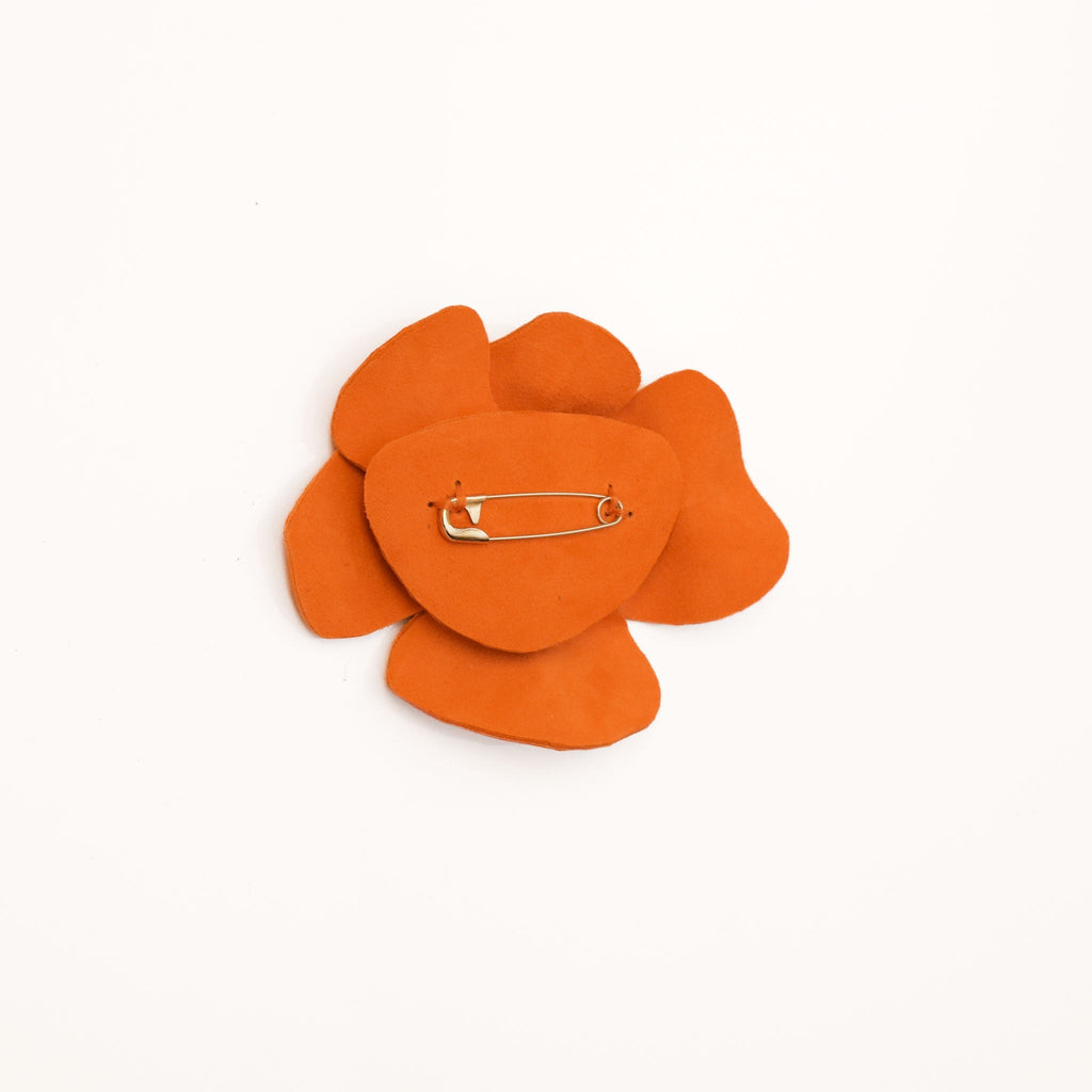 Flor de cuero naranja - Masum Karimi