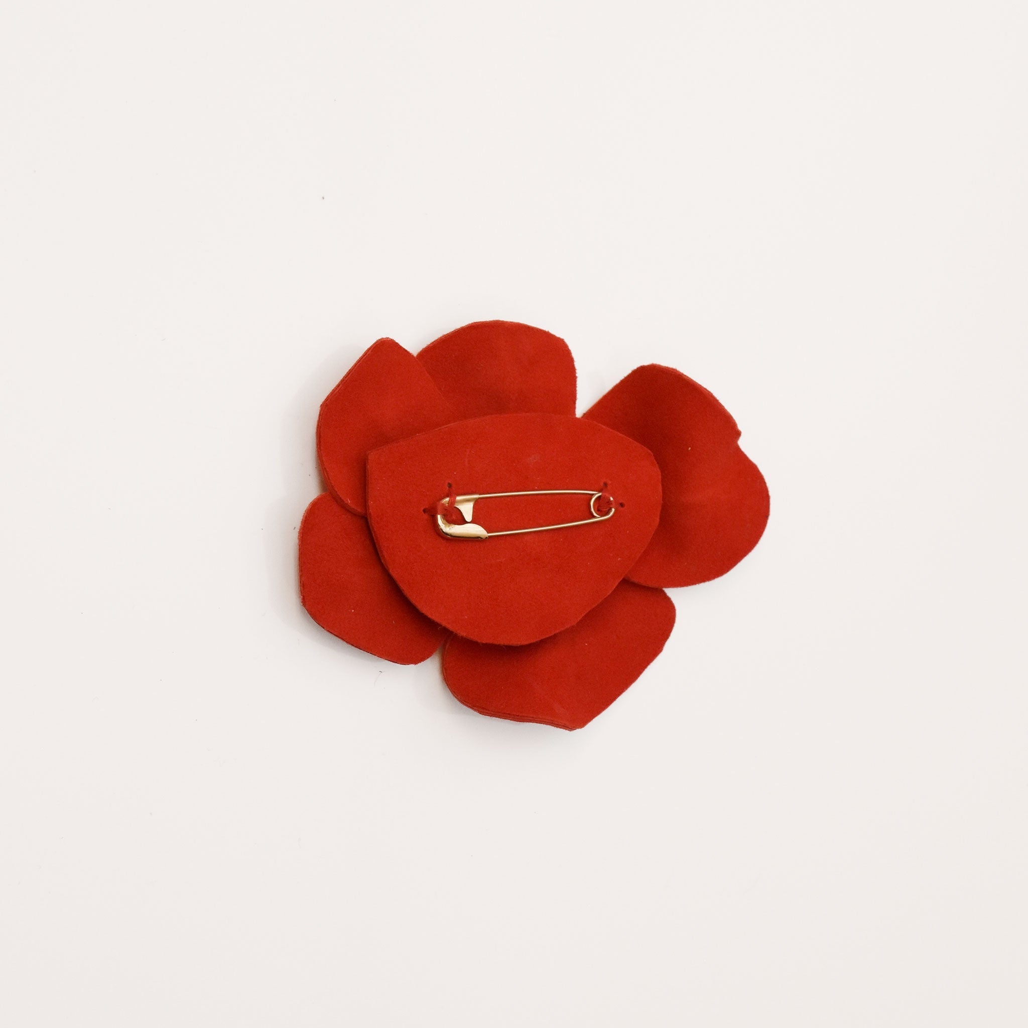 Flor de cuero rojo intenso - Masum Karimi