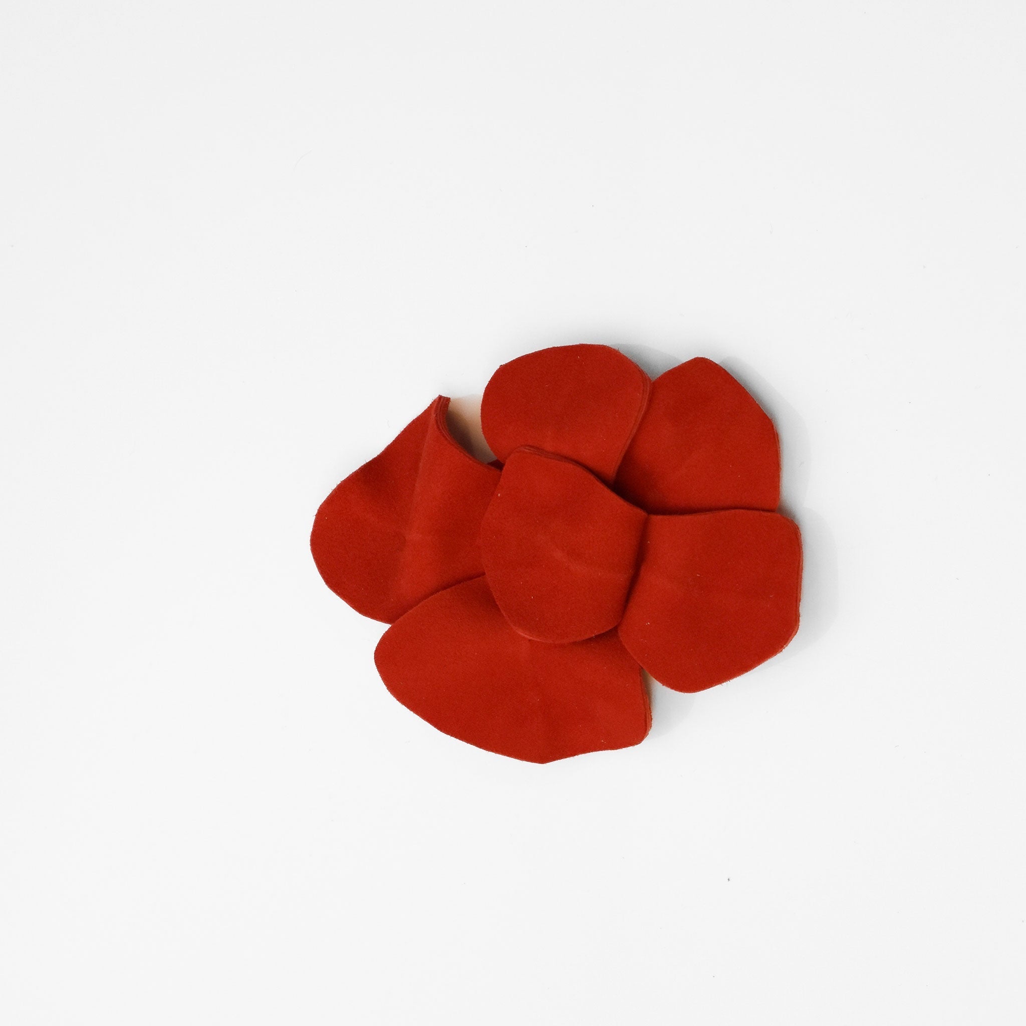 Flor de cuero rojo intenso - Masum Karimi
