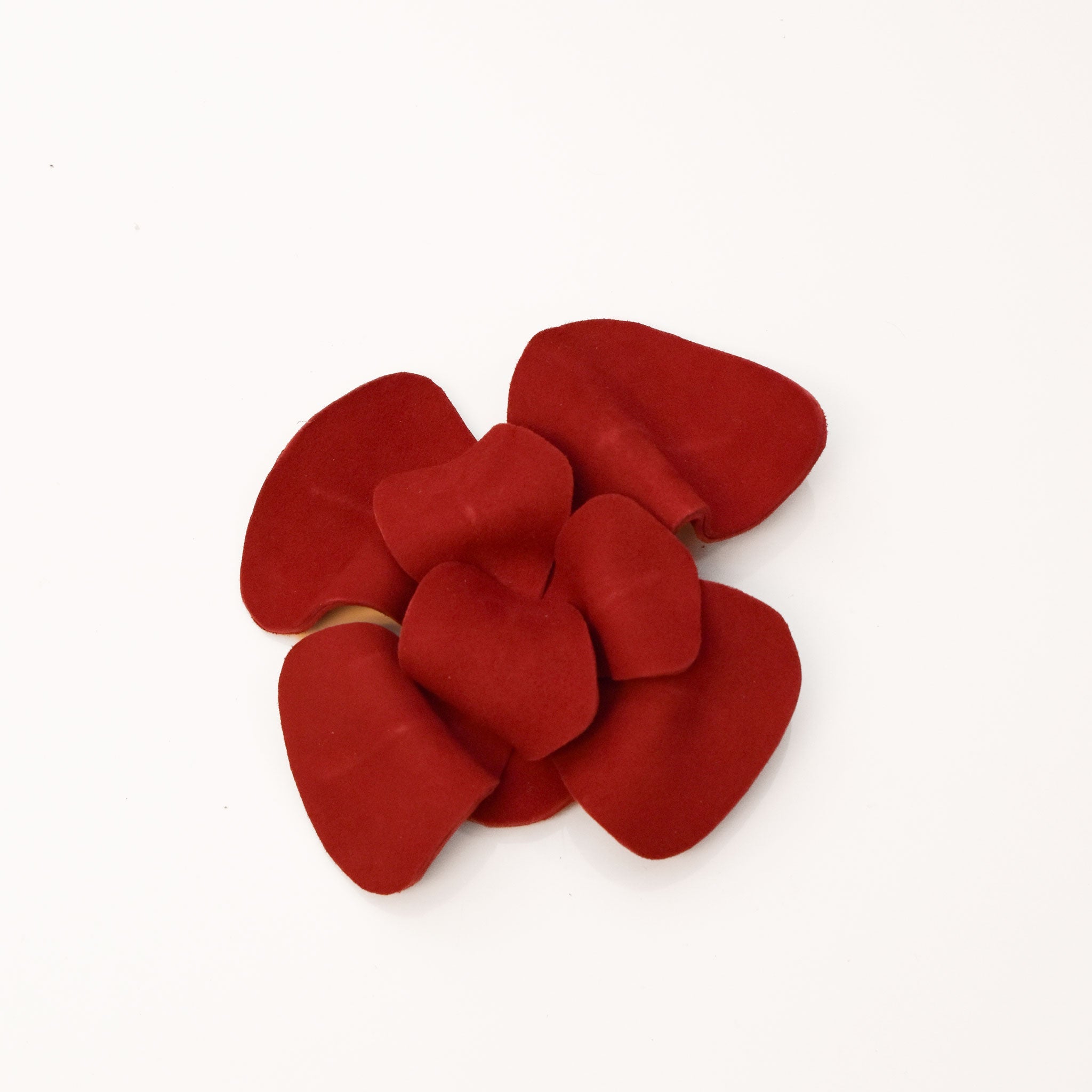 Flor de cuero rojo intenso - Masum Karimi