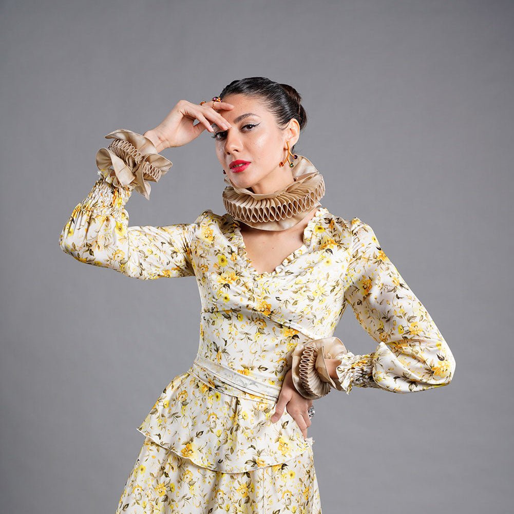Gola de cuello beige - Masum Karimi