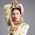 Gola de cuello beige - Masum Karimi