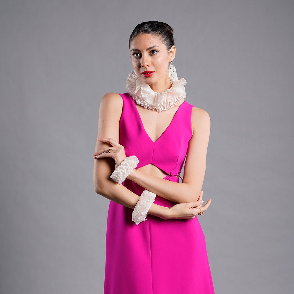Gola de puño blanca - Masum Karimi