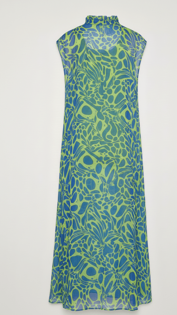 Vestido capa playero Lago - Masum Karimi