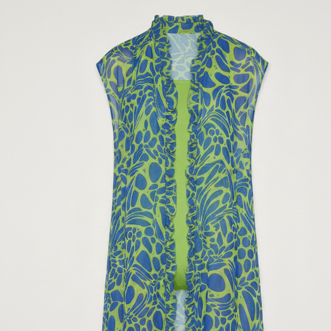 Vestido capa playero Lago - Masum Karimi