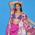Vestido capa playero Selva - Masum Karimi