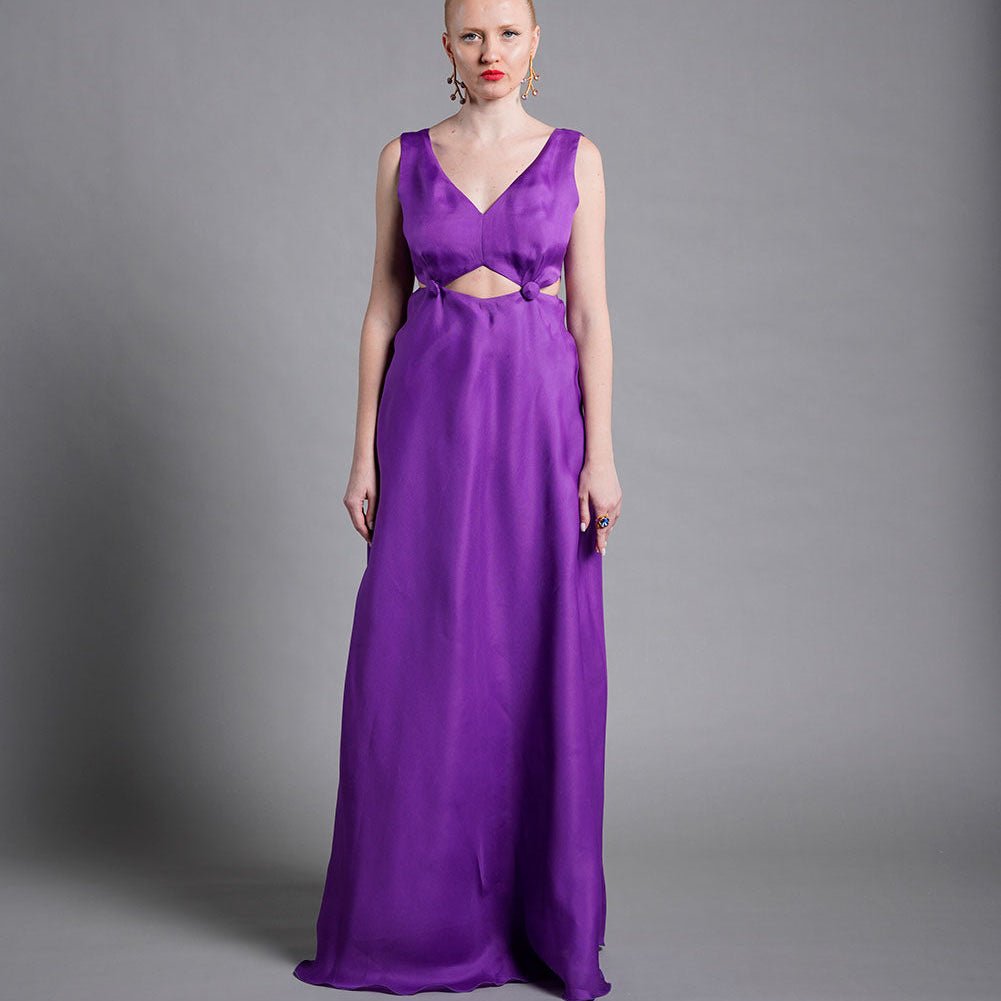 Vestido Rombos Largo - Masum Karimi