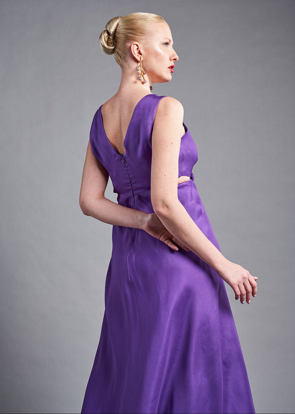 Vestido Rombos Largo - Masum Karimi