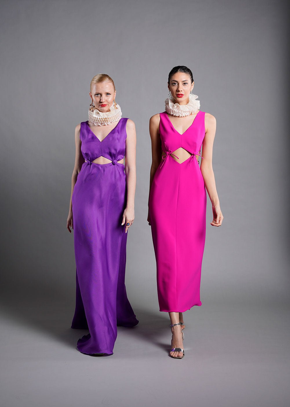 Vestido Rombos Largo - Masum Karimi