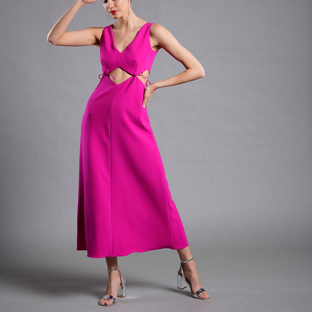 Vestido Rombos midi - Masum Karimi