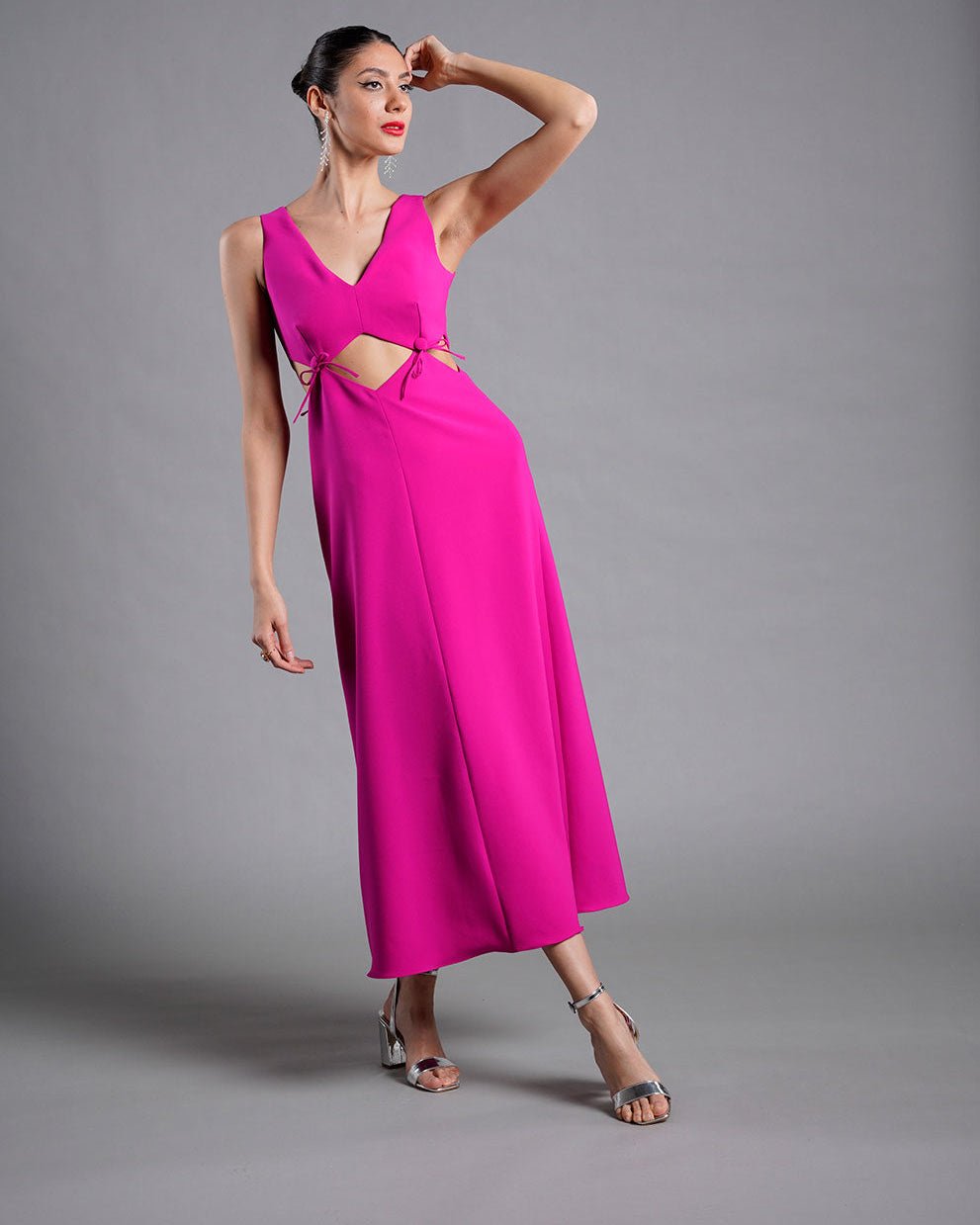 Vestido Rombos midi - Masum Karimi